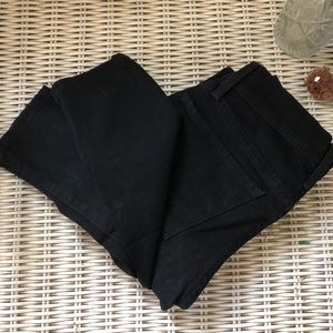 Levis High Waisted Black Skinny Jeans